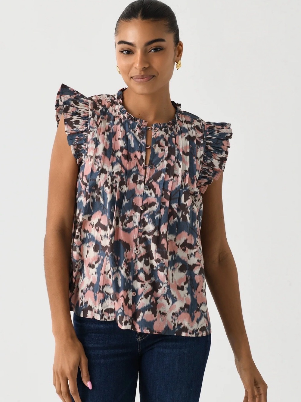 Cleobella Women's Maritza Blouse Size Medium